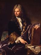 Hyacinthe Rigaud, Robert de Cotte